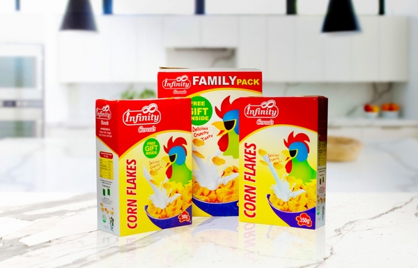 Infinity Cornflakes Product Range - 350g & 500g